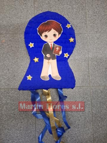 Piñata mediana comunión niño - Imagen 8