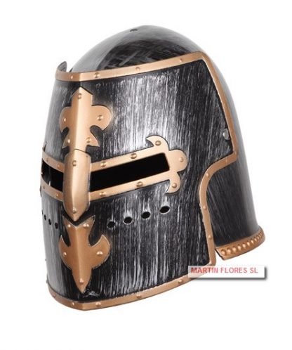 Yelmo casco medieval