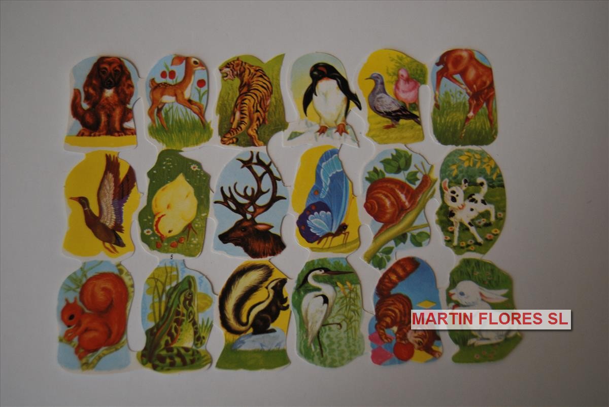 Cromos español animales