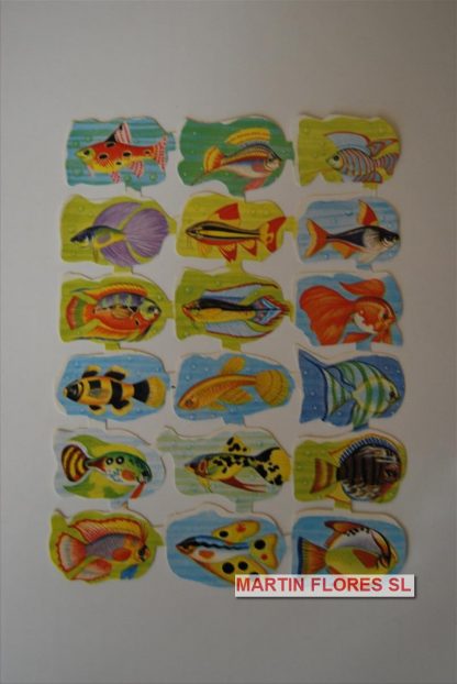 Cromos español pequeño peces
