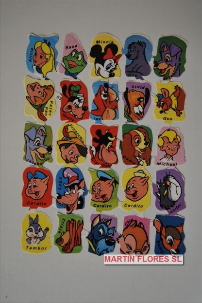 Cromos español Disney clásicos 7