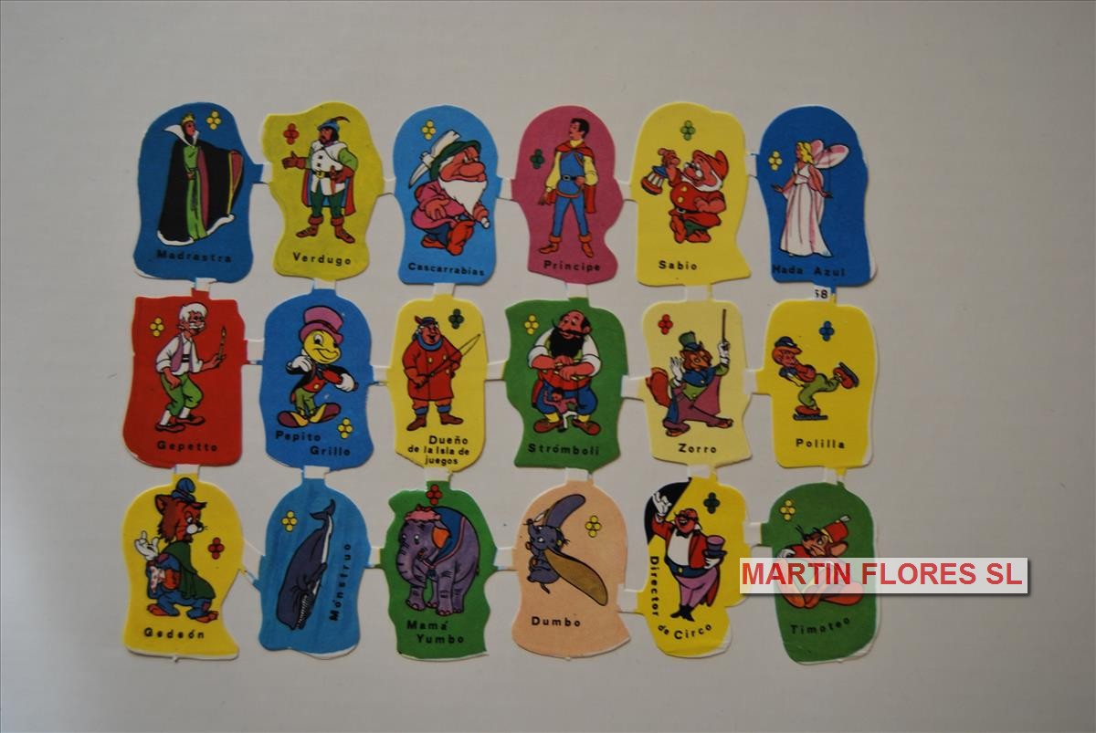Cromos español Disney clásicos 3