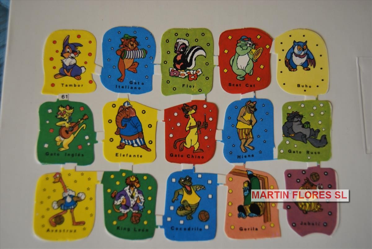 Cromos español Disney clásicos 5
