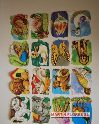 Cromos español clásicos animalitos