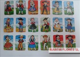 Cromos español peq trajes regionales