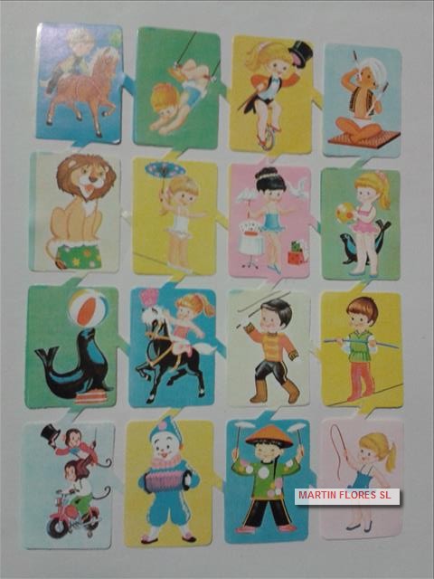 Cromos español pequeño circo