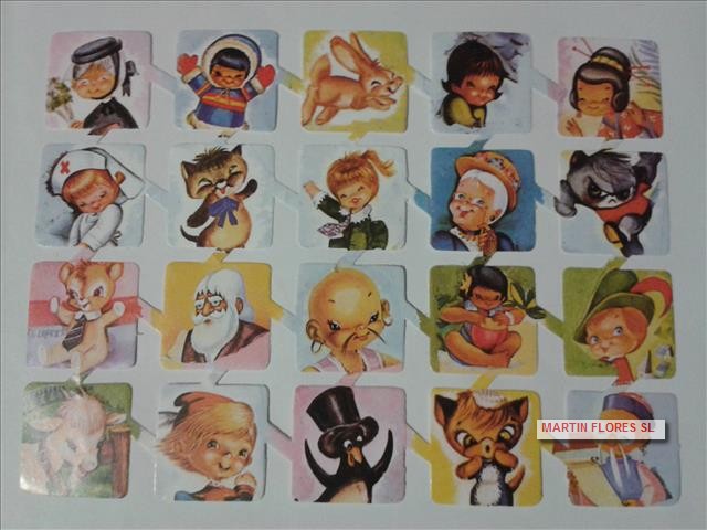 Cromos español pequeño cuentos