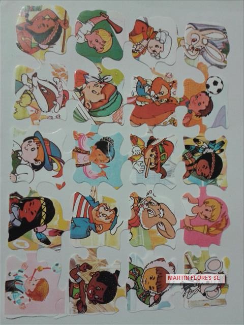 Cromos español pequeño mundos