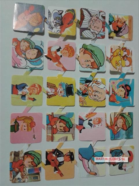 Cromos español pequeño