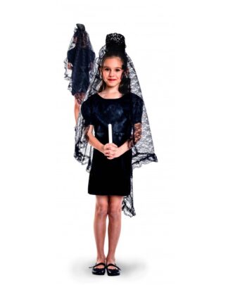 Disfraz mantilla niña