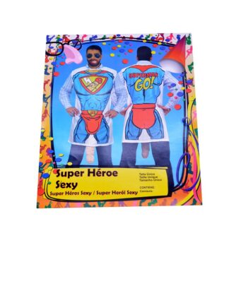 Disfraz delantal superman churra