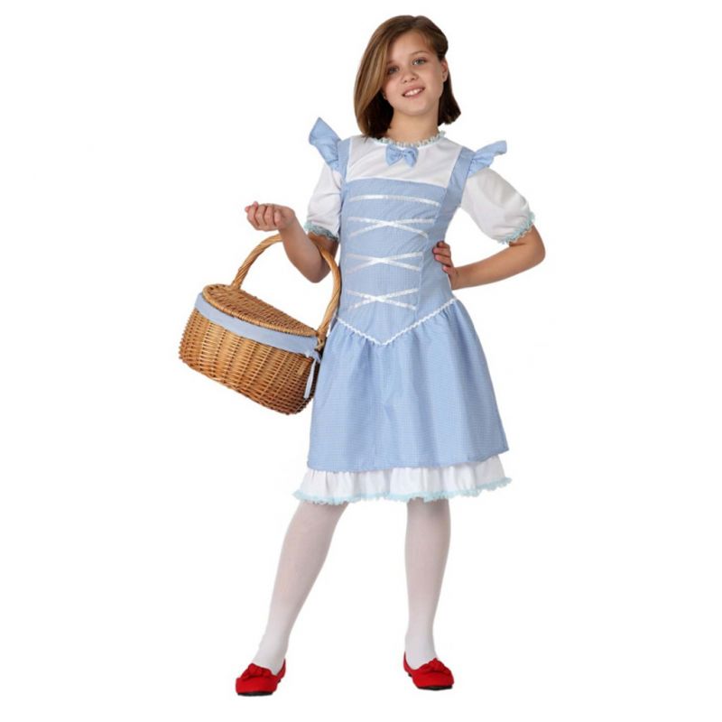 cepillo Convocar Arrugas Disfraz Dorothy niña en Sevilla para fiesta de colegio o Carnaval.