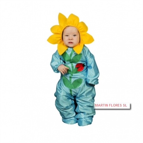 Disfraz flor girasol bebé Disfraces niños baratos sevilla