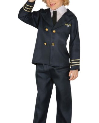 Disfraz piloto avión niño