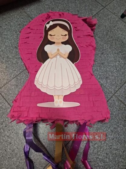 Piñata mediana comunión niña