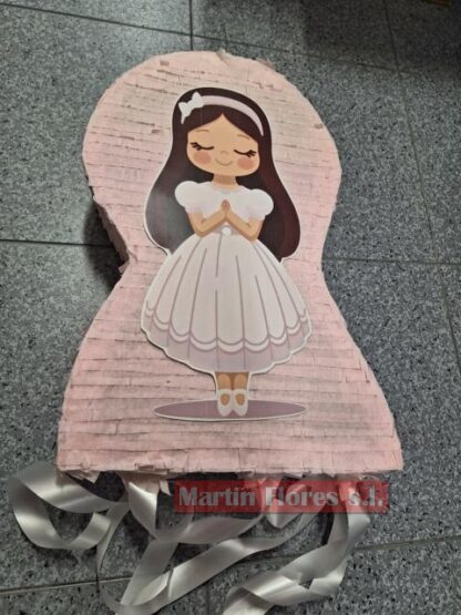 Piñata mediana comunión niña
