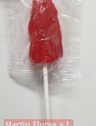 Piruleta caramelo nazareno rojo