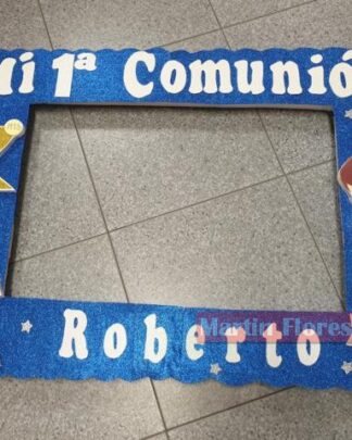 Cartel photocall grande niño comunión