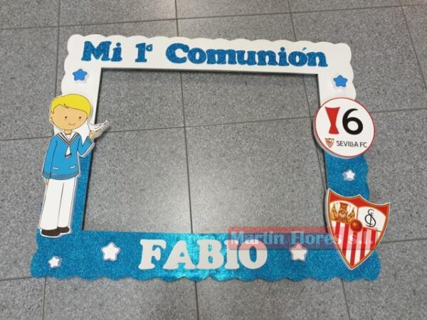 Cartel photocall grande niño comunión - Imagen 11