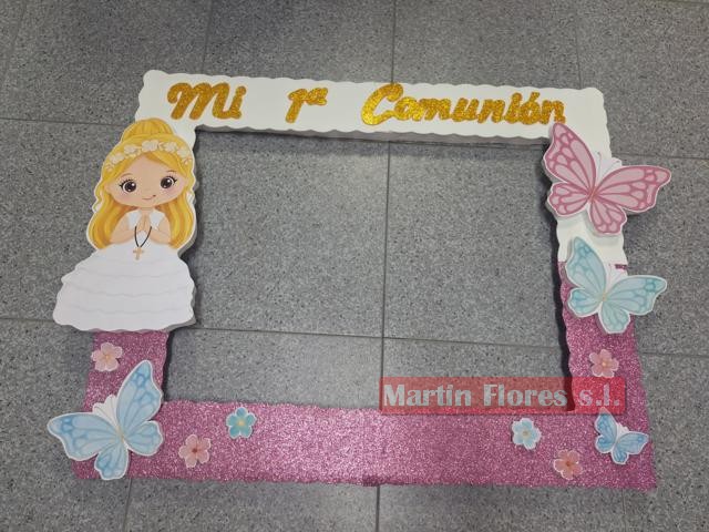 Photocall niña comunion