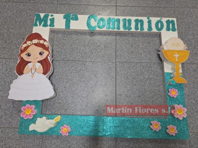 Cartel photocall grande niña comunión - Imagen 7