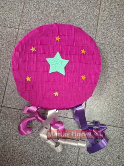 Piñata 3d redonda hada Peppa Pig