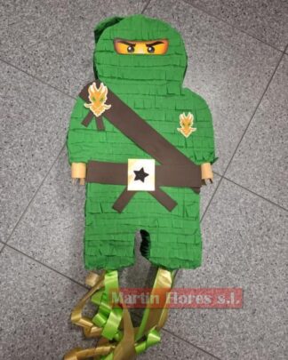 Piñata 3d figura Ninjago verde