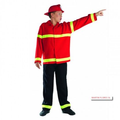 Disfraz bombero infantil
