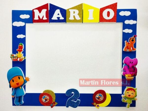 Cartel photocall grande Mario Bross