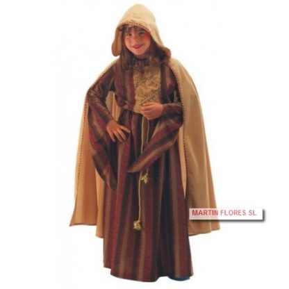 Disfraz gruida medieval infantil