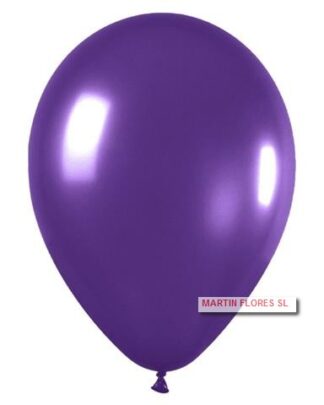 Globos metalizados morado