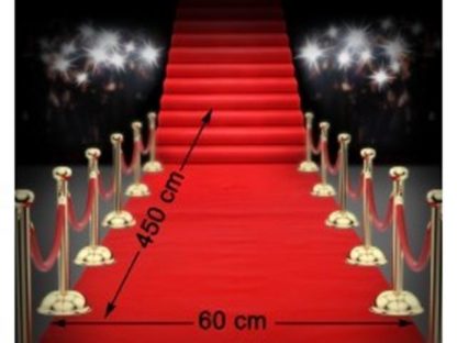 Alfombra roja para estrellas