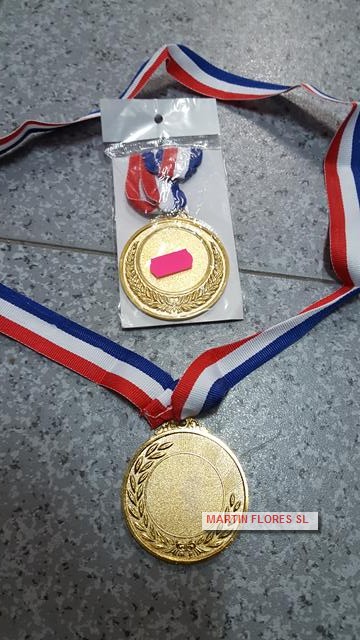 Medalla dorada campeón