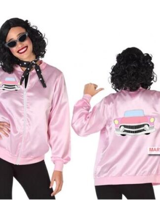 Chaqueta rosa chica Grease