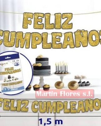 Feliz cumple amarillo