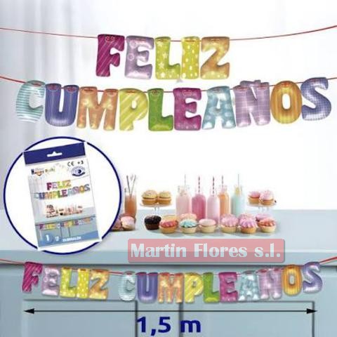 Feliz cumple amarillo