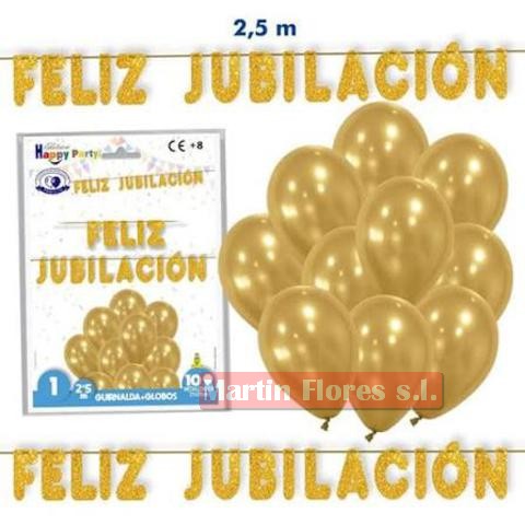 Guirnalda Feliz jubilación