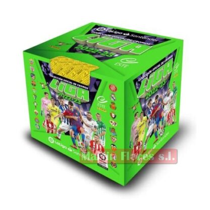 Caja estampas sobres liga 2022-23 panini