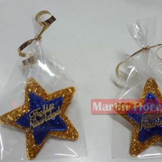 Broche Navidad estrella