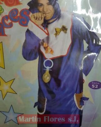 Disfraz azul bebé hombre
