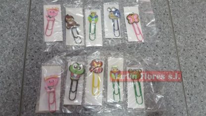 Marca páginas muñecos varios