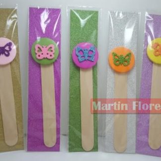 Marca páginas mariposas 5u