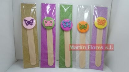 Marca páginas mariposas 5u