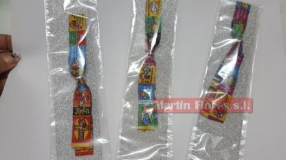 Pulsera virgencitas tela