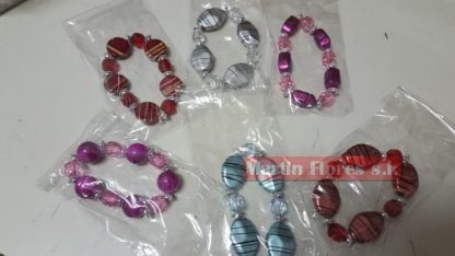 10 pulseras bolas grandes