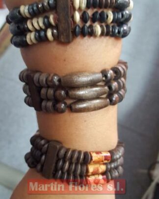 Pulsera brazalete india maderita