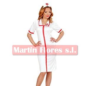 Disfraz enfermera clásica mujer