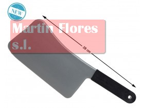 Cuchillo ancho carne plástico