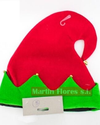 Gorro Elfo o duende cascabeles