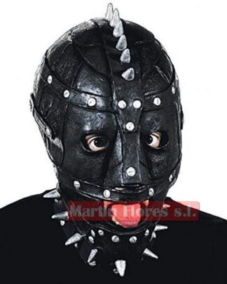 Careta orco negra pinchos